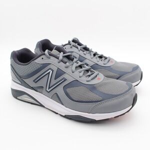 New Balance 1540v3 Running Shoes Womens Size 12 2E Extra Wide Width Gray Blue
